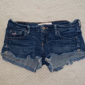 Hollister jean shorts